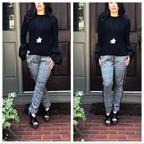 ✨LAST ONE✨Jacquard side pocket skinny pants - Picture 6 of 8